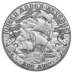 Pre-Owned Mason Mint Blackbeard 1oz Silver Round