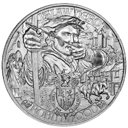 2021 Niue Robin Hood 1oz Silver Coin