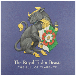 Pre-Owned 2023 UK Tudor Beasts Bull of Clarence 1oz Proof Silver Coin - VAT Free