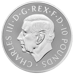 2024 UK Tudor Beasts Seymour Unicorn 10oz Silver Coin