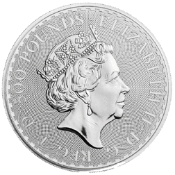 Pre-Owned 2023 UK Queen Elizabeth II Britannia 1kg Silver Coin - VAT Free