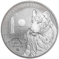 2023 South Korea Tiger 1oz Silver Coin