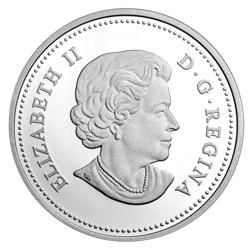 Pre-Owned 2014 Canadian White-Tailed Deer: Mates 1oz Proof Silver Coin - Missing Outer Box - VAT Fre