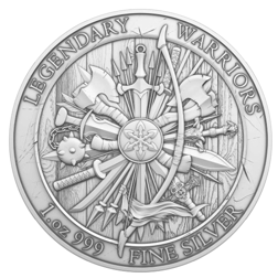 Pinehurst Legendary Warriors: Alexander the Great 1oz Silver