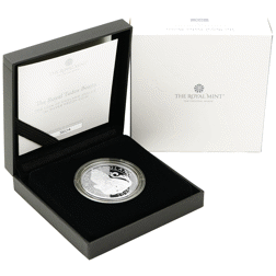 Pre-Owned 2022 UK Tudor Beasts Lion of England 1oz Proof Silver Coin - VAT Free