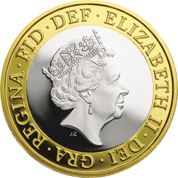 Pre-Owned 2016 UK Great Fire of London £2 Proof Silver Coin - Missing Outer Box - VAT Free