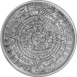 Pre-Owned Aztec 1oz Silver Round