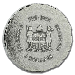 Pre-Owned 2018 Fiji Terracotta Army 5oz Silver Coin