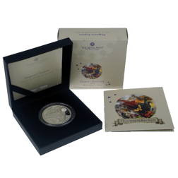 Pre-Owned 2022 Harry Potter Hogwarts Express 2oz Proof Silver Coin - VAT Free