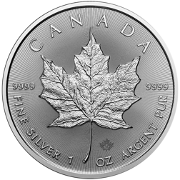 2024 Canadian Maple 1oz Silver Coin