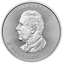 Pre-Owned Canadian Maple 1oz Silver Coin - Mixed Dates