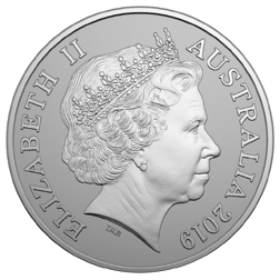 Pre-Owned 2019 Royal Australian Mint Kangaroo Panda Privy 1oz Silver Coin - VAT Free