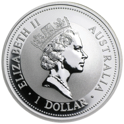 Pre-Owned 1995 Australian Kookaburra 1oz Silver Coin - VAT Free