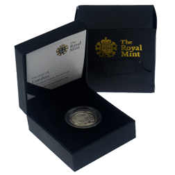 Pre-Owned 2010 UK Capital Cities: London £1 Piedfort Proof Silver Coin - VAT Free