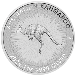 2024 Australian Kangaroo 1oz Silver Coin