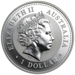 Pre-Owned 1999 Australian Kookaburra 1oz Silver Coin - VAT Free