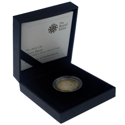 Pre-Owned 2011 UK 500th Anniversary of The Mary Rose £2 Piedfort Proof Silver Coin - Missing Outer B