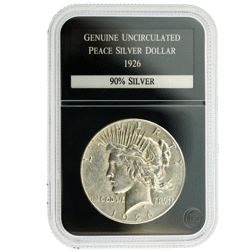 Pre-Owned USA 1926 Peace Dollar Philadelphia Silver Coin - VAT Free