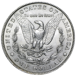 Pre-Owned USA 1901 Morgan Dollar New Orleans Silver Coin - VAT Free