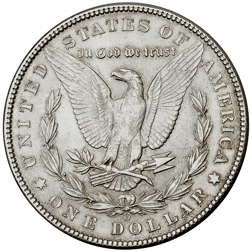 Pre-Owned USA 1902 Morgan Dollar New Orleans Silver Coin - VAT Free