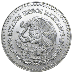 Pre-Owned Mexican Libertad 1/2oz Silver Coin - VAT Free - Mixed Dates
