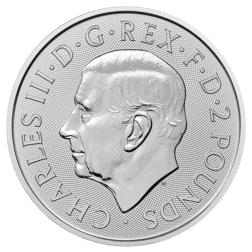 Pre-Owned 2024 UK 007 James Bond of the 1960s 1oz Silver Coin - VAT Free