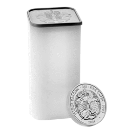 2024 UK Tudor Beasts Tudor Dragon 2oz Silver Coin