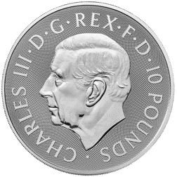 2024 UK Tudor Beasts Tudor Dragon 10oz Silver Coin