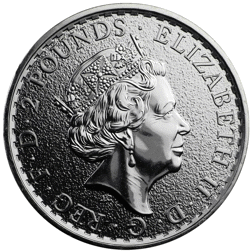Pre-Owned 2017 UK Britannia 20th Anniversary 1oz Silver Coin (1997 Design) - VAT Free