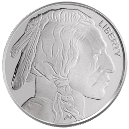 Silvertowne Buffalo 1/4oz Silver Round