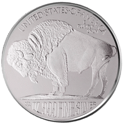 Silvertowne Buffalo 1/4oz Silver Round