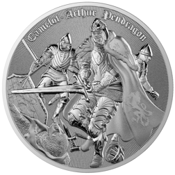 Pre-Owned 2023 Niue Camelot - Arthur Pendragon 1oz Silver Coin