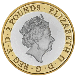 Pre-Owned 2020 UK Captain James Cook's Voyage of Discovery £2 Proof Silver Coin - Damaged Box - VAT 
