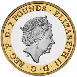 Pre-Owned 2020 UK Captain James Cook's Voyage of Discovery £2 Proof Silver Coin - Damaged Box - VAT 