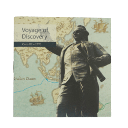 Pre-Owned 2020 UK Captain James Cook's Voyage of Discovery £2 Proof Silver Coin - Damaged Box - VAT 