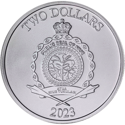 Pre-Owned 2023 Niue Roaring Lion 1oz Silver Coin - VAT Free