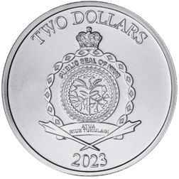 Pre-Owned 2023 Niue Ram of Cavalry 1oz Silver Coin - VAT Free