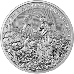 Pre-Owned 2024 Germania 10oz Silver Coin