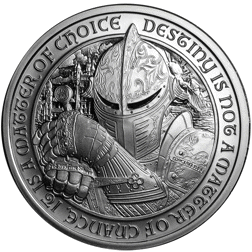 Pre-Owned Destiny Knight - The Shield 2oz Silver Round