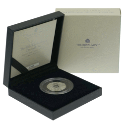 Pre-Owned 2021 UK Decimal Day 50th Anniversary 50p Piedfort Proof Silver Coin - VAT Free