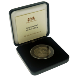 Pre-Owned UK Charles I Shilling Silver Coin - VAT Free
