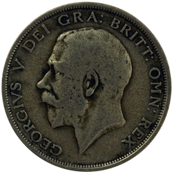 Pre-Owned 1920 Half Crown Silver Coin - VAT Free