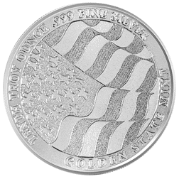 GSM Eagle 1/10oz Silver Round - Full Tube of 50 Coins