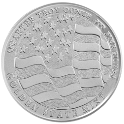 GSM Eagle 1/4oz Silver Round - Full Tube of 20 Coins