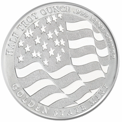 GSM Eagle 1/2oz Silver Round - Full Tube of 20 Coins