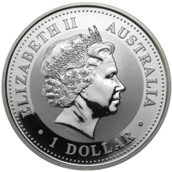Pre-Owned 2006 Australian Kookaburra 1oz Silver Coin - VAT Free
