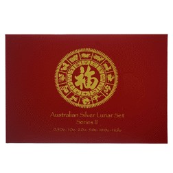 Pre-Owned 2015 Australian Lunar Goat Silver 6-Coin Collection - VAT Free