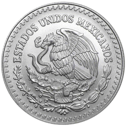 Pre-Owned Mexican Libertad 1/4oz Silver Coin - VAT Free - Mixed Dates