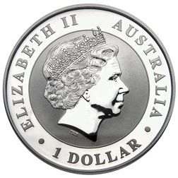 Pre-Owned 2016 Australian Kookaburra 'Privy Monkey' 1oz Silver Coin - VAT Free