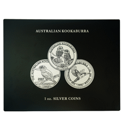 Pre-Owned Australian Kookaburra 1oz Silver 35-Coin Full